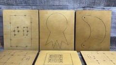 Ellison AccuCut Jumbo Card Window,Bag, Pop Up,Award Die Cuts Lot Of (7) 12”x10”