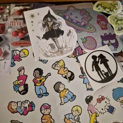 Vintage Modern Sticker Grab Bag Mystery Sandylion Stickii Club Pipsticks