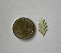 LIGHT GREEN FERN LEAF Die-cut Embellishment(20pc)Jolee’s•Flower•Garden•Stem•Bush