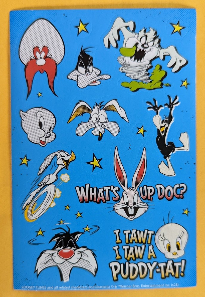 Looney Tunes Sticker Single Sheet