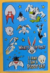 Looney Tunes Sticker Single Sheet
