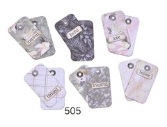 Handmade Junk Journal Tags Ephemera Scrapbook Embellishments