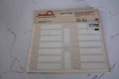 3M Flashbacks Removable Photo Labels 5 Sheets (16 Labels Each) 80 Labels Total