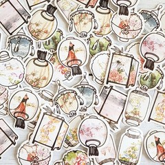 45PCS Lantern Stickers – Asian Chinese Festival Scrapbooking Journal Stickers