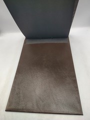 VTG Ecuador Hand Tooled Leather Photo Album Scrapbook 12×9 Landscape Scene
