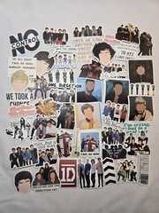 50pc One Direction 1D Stickers Full Color Decals HARRY STYLES