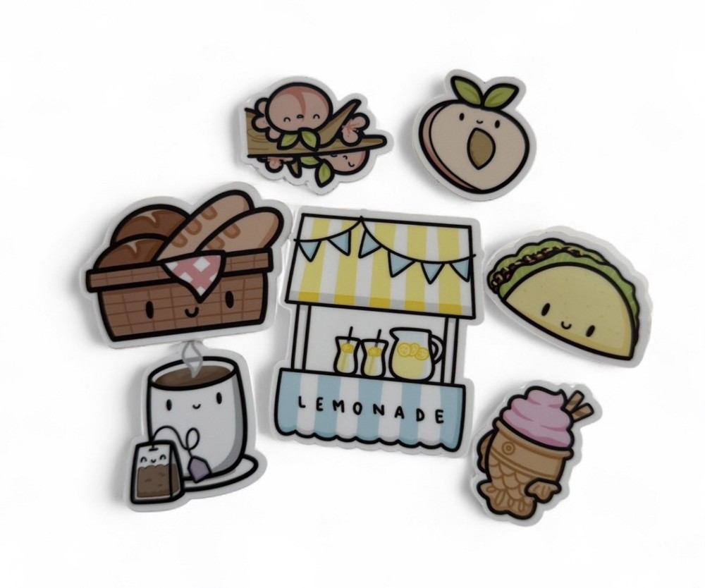Hubman & Chubgirl Die Cut Stickers