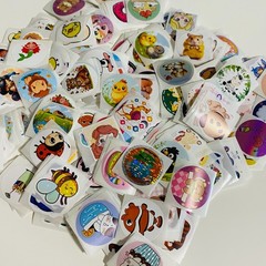 various animals etc Sticker For packaging Random 5pc NEW from Japan　5枚　ステッカー　シール