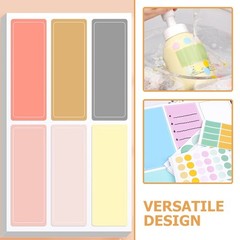 520 Pcs Sticker Tabs Name Stickers for Office Round Sticky Labels