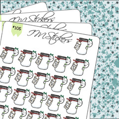 52 Week Saving Money Challenge Save HandDrawn Planner Stickers Organizer Finance