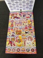 Lisa Frank Sticker Book 5 Sticker Sheets 600 Stickers Bendon New Booklet