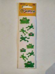 Lot of Bugs And Frogs Themed SandyLion Scrapbook Stickers