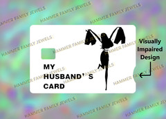 My Husband’s Card – Card Decal *