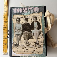 A Vintage Junk Journal. One Of A Kind.