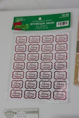 Anna Griffin / Recollections Holiday Tags and Stickers Large Mixed LOT