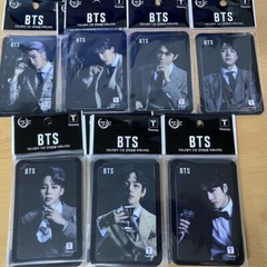 BTS X CU Tmoney T money Official Transport Photo Card Limited Rare