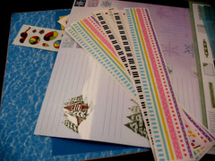 Lot Frosty Prints,Photo Mounting Paper, Tropical combo pack-Gr Lengths Chalet, +