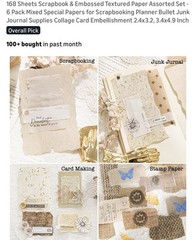 Scrapbook Papers Lot 168 Sheets