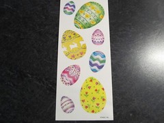 AGC American Greetings & Hallmark Easter Bunny Eggs Stickers~BT3 17