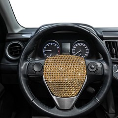 Gold Rhinestone Sheet 81000 Gems Self-Adhesive DIY Car Phone Craft Decor