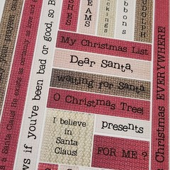 NEW Lot CHRISTMAS HOLIDAY Scrapbooking Cardstock Stickers Borders Alphabet Words
