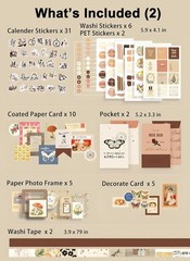 Vintage Junk Journal Supplies Kit, Brown Scrapbook Supplies, Scrapbooking and…