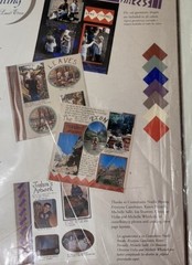 New Creative Memories Scenic Photo Mounting Paper Pack Die Cut Geometric Shapes