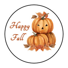 Halloween Thanksgiving happy fall thank you stickers labels tags envelope seals
