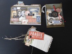 Junk Journal Add On OOAK File Envelope Note Pad Ephemera Tags Choice Of Set