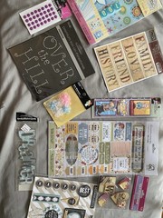 14 Packs Die Cuts Embellishments Gems Paper Scrapbooking Crafting Craft Lot