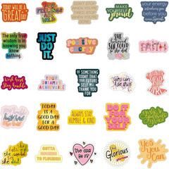100 Pcs Motivational Sticker, Inspirational Words Stickers for Students Teacher
