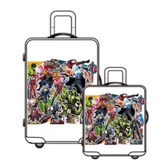 Marvel Superhero Stickers Skateboard Laptop Luggage Decal Hydro Flask Pack 50pc