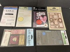 Large Lot Scrapbooking Stickers VTG to Now Variety Recollections Sandylion 62