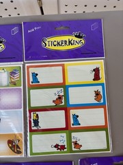 Lot/8 Packages Sticker King Stickers Angels Art Dogs