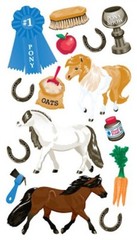 Sticko Horse Pony Show Equestrian Stickers Planner Papercraft Scrapbook