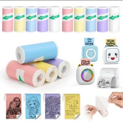 10 Pack Colorful Sticker Maker Refills Compatible with Hello Blink – DIY Sticker