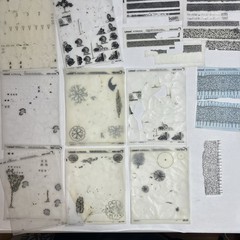 Letraset Architectural Symbols Trees, TREE TOPS, Plants, Hedge Garden 25+ Sheets