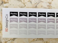 44 Payday Planner Stickers for All Types of Planners (#201)