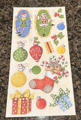 Close to My Heart HOLLYDAYS My Stickease Assortment Stickers Christmas
