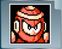 RING MAN Mugshot Sprite from MEGA MAN Vinyl Decal #1 Car Truck Laptop Sticker