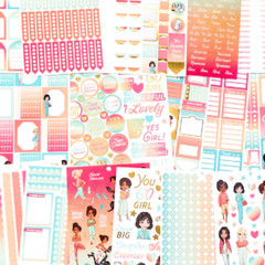 Capitol Chic Design Sticker Book~903 pc set~Outstanding! Quick Ship!