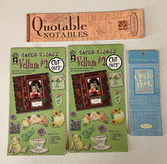Scrapbook Junk Journal Quotes & Sayings Velum Cut Out Variety Pack – 200+ pieces