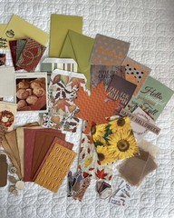 130+ pcs Autumn / Fall Ephemera Variety Pack Destash Junk Journals Mixed Media