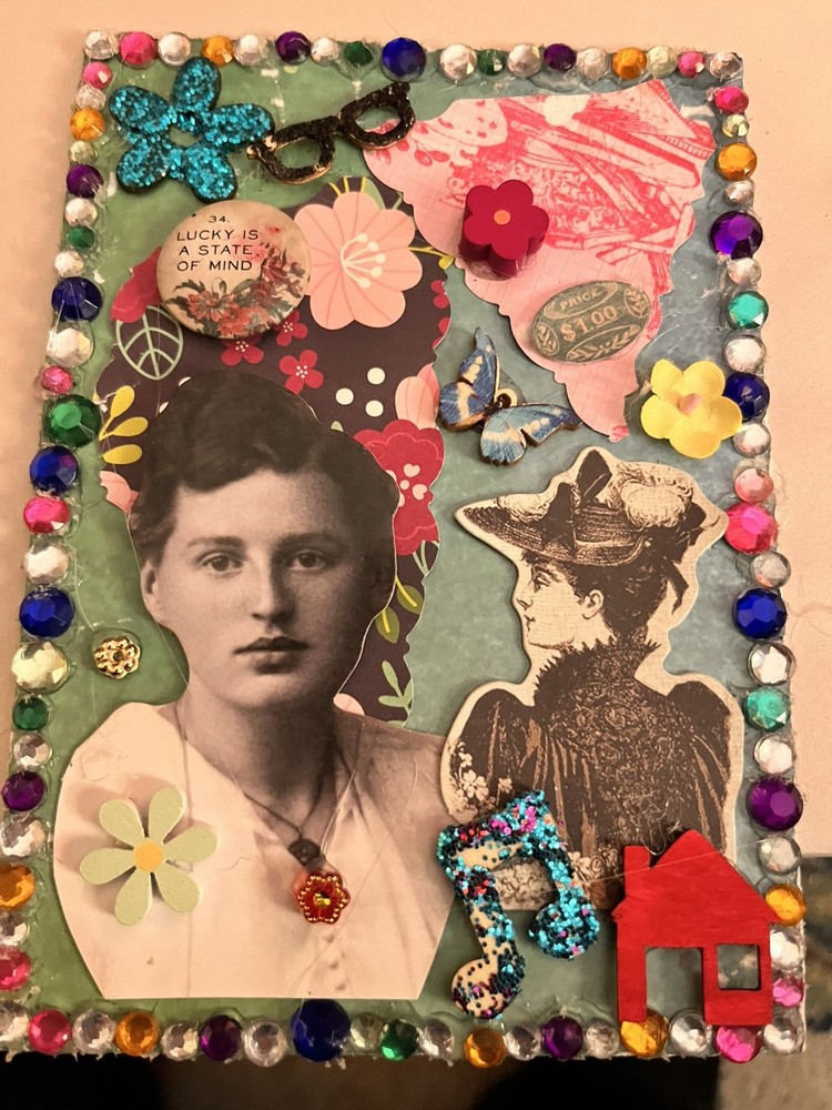 Memory Lane! 5 Vintage Junk Journal Ephemera Cards With Envelopes. Repurpose