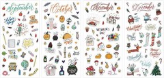 Blue Sky Holidays & Seasons 1200+ Sticker Pack, 4.49”