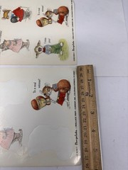 Lot Vtg Wallace Tripp Pawprints Current Mouse Mice Hippo Rabbit Stickers Sheets