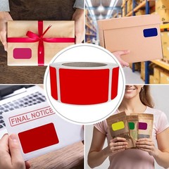 Rectangular Self-Adhesive Labels 3×2 inch (75mm x 50mm) Pastel Green Sticker …