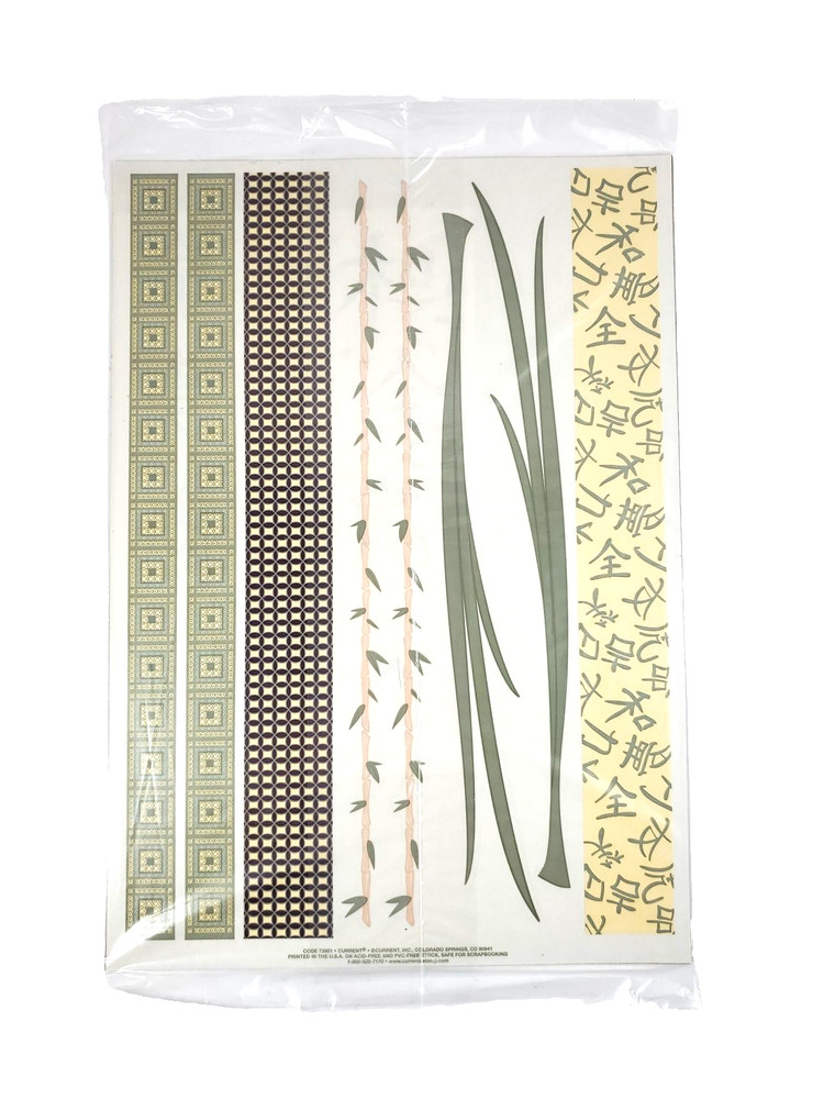 Current, Inc. Earth Tones Stickers/Paper 5 Designs#72861 Scrapbook Arts & Crafts