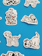 101 Dalmatians Scrapbooking Stickers Disney 10 X Vinyl Sticker May249b