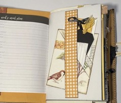 Junk journal Summer Boys Fishing Dogs Yellow Black Keepsake Book Handmade New